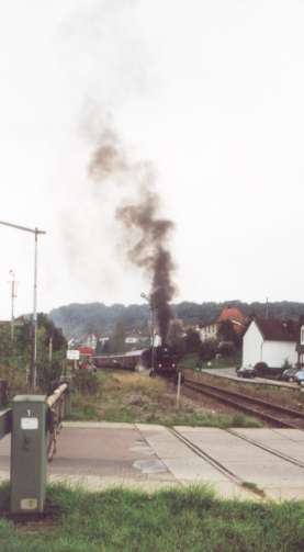 50 3539-9 bei der Ausfahrt in Contwig